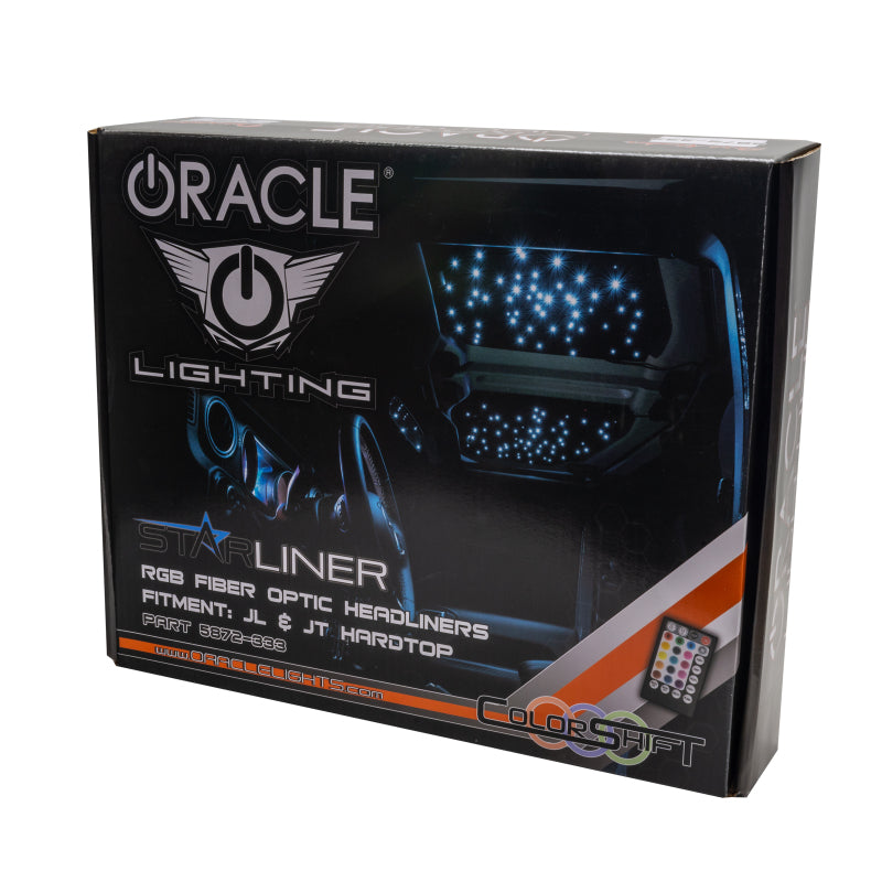Oracle StarLINER Fiber Optic Hardtop Headliner for Wrangler JL/Gladiator JT - ColorSHIFT-ORACLE Lighting-797 Offroad