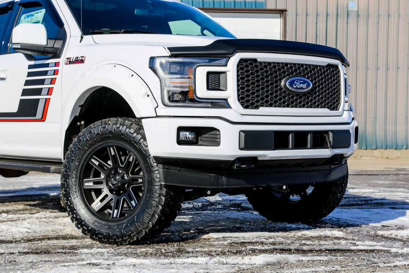 EGR 2018 Ford F150 Bolt-On Look Color Match Fender Flares - Set - Oxford White