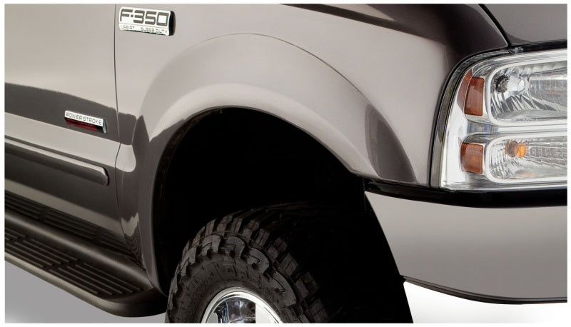 Bushwacker 99-07 Ford F-250 Super Duty Styleside Extend-A-Fender Style Flares 4pc - Black