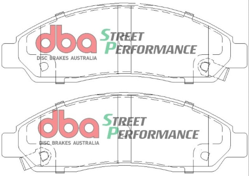 DBA 04-08 Chevrolet Colorado SP Performance Front Brake Pads