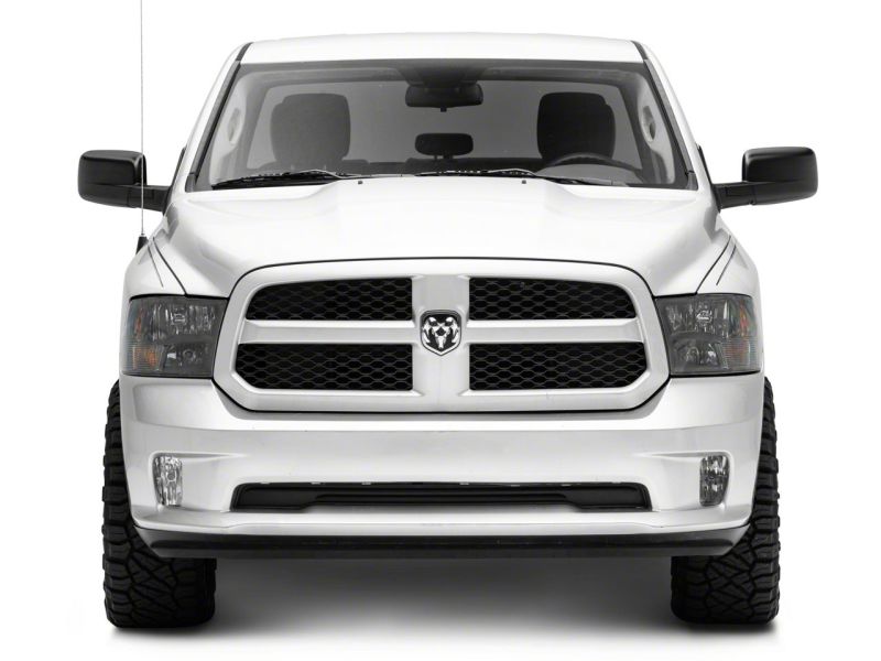 Raxiom 09-18 Dodge RAM 1500 Axial Series Euro Style Headlights w/ Dual Bulb Blk Housing (Clear Lens)