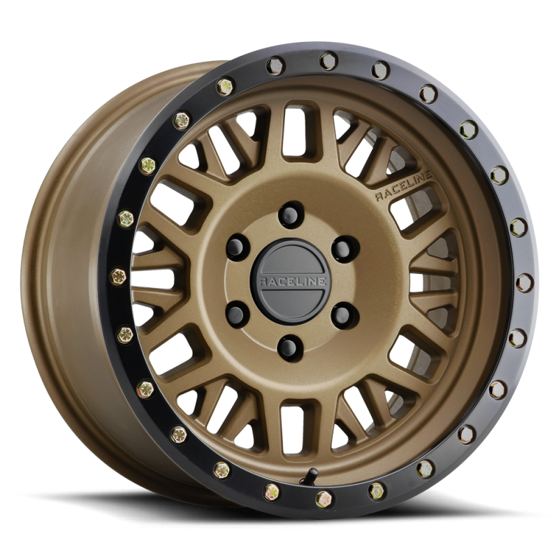 Raceline 951BZ Ryno 16x8in / 5x114.3 BP / 0mm Offset / 72.62mm Bore - Bronze Wheel