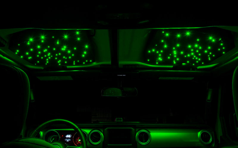 Oracle StarLINER Fiber Optic Hardtop Headliner for Wrangler JL/Gladiator JT - ColorSHIFT-ORACLE Lighting-797 Offroad