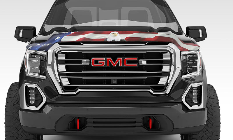 Stampede 2014-2019 Toyota Tundra Vigilante Premium Hood Protector - Flag