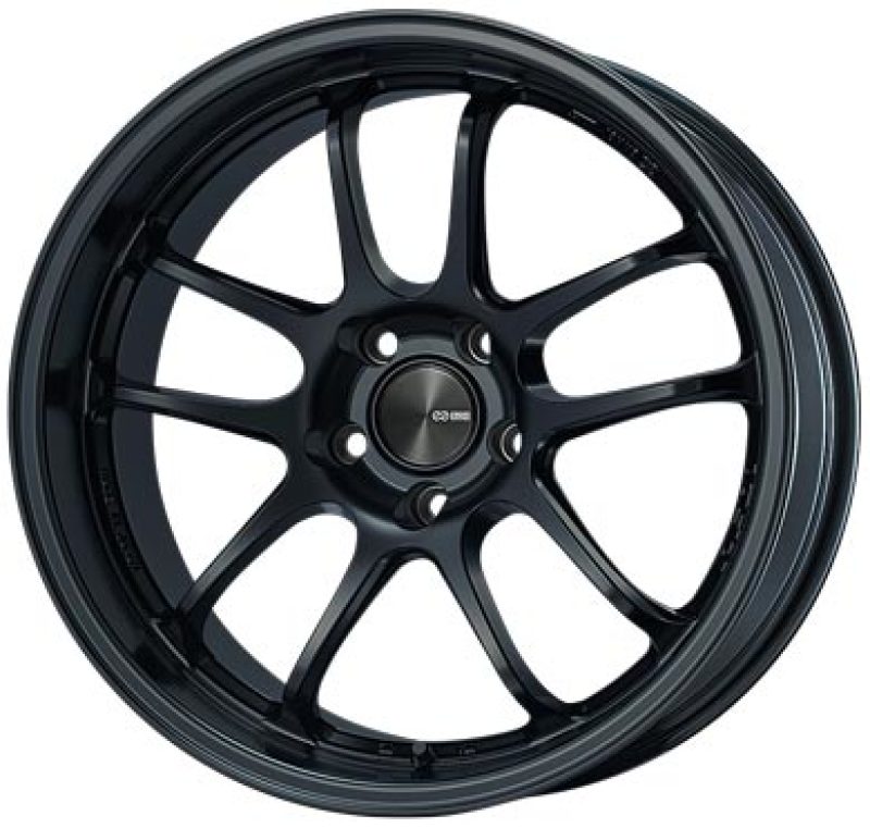 Enkei PF01EVO 18x10.5 22mm Offset 5x120 72.5mm Bore Matte Black Wheel Special Order / No Cancel