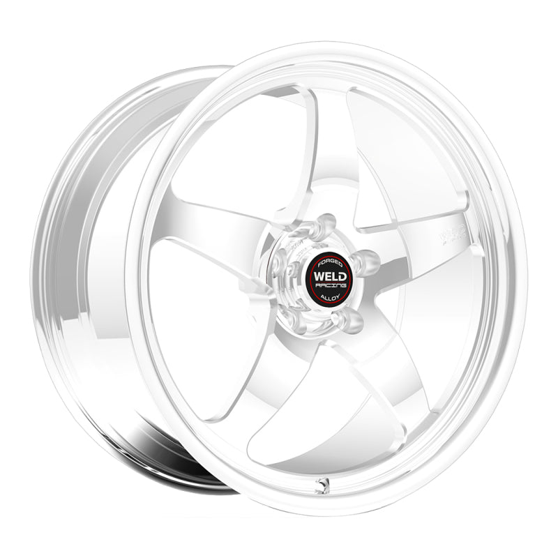 Weld S71 15x7.33 / 5x5 BP / 3.5in. BS Polished Wheel (Low Pad) - Non-Beadlock