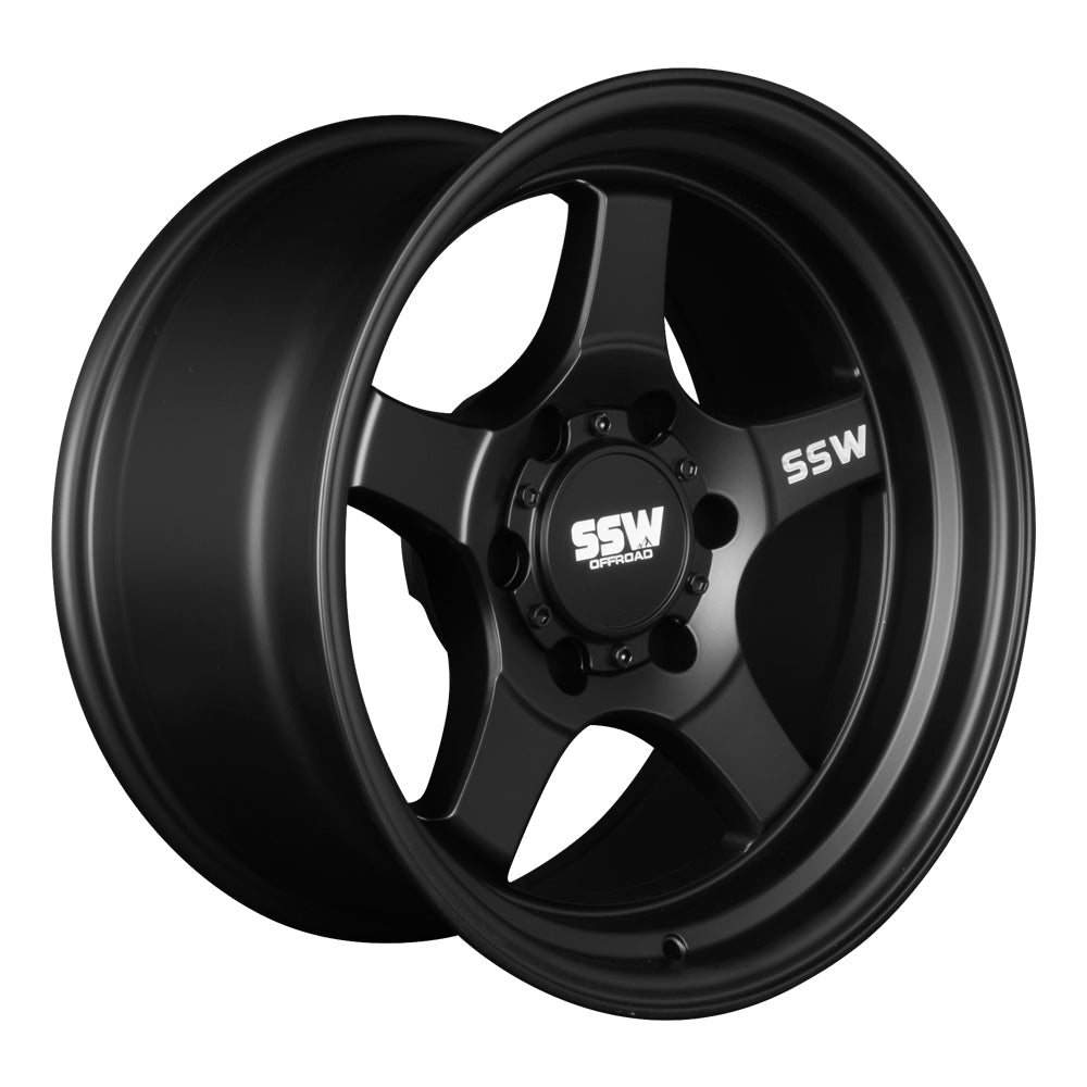 STRYKER / MATTE BLACK / 17x9.0 -25