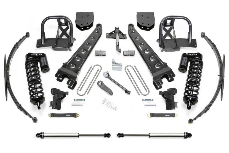 Fabtech 11-16 Ford F250 4WD 10in Rad Arm Sys w/Dlss 4.0 C/O & Rr Dlss