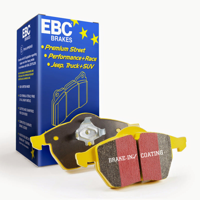 EBC 04-07 Chrysler Town & Country 3.3 Rear Drums Yellowstuff Front Brake Pads