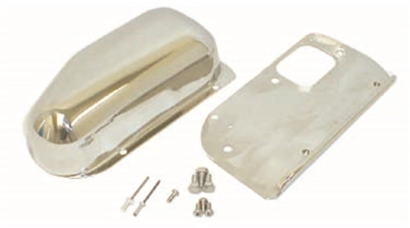 Rugged Ridge 76-86 Jeep CJ Stainless Steel Wiper Motor Cover Kit-Rugged Ridge-797 Offroad