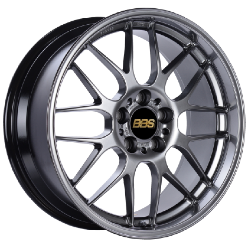 BBS RG-R 17x7 4x100 ET38 Diamond Black Wheel -70mm PFS/Clip Required