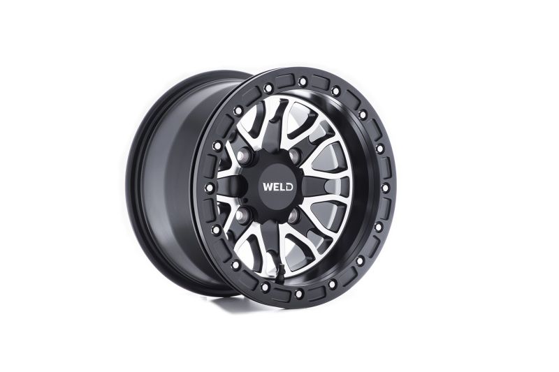 Weld UTV RF Series Raptor U501 15x10 Raptor Beadlock 4x156 5BS Satin BLK MIL