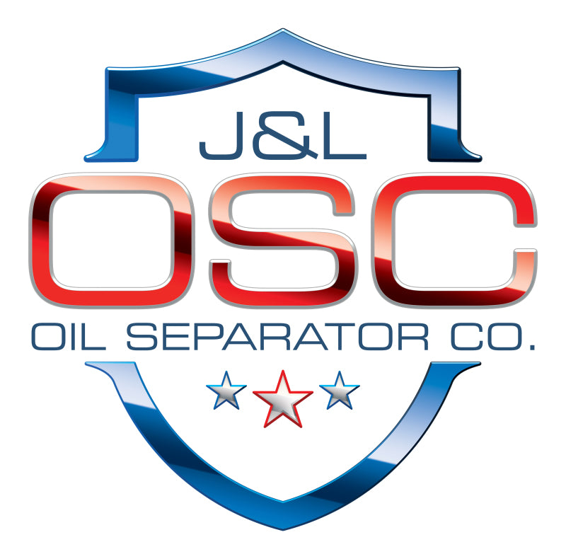 J&amp;L 2022-2023 Nissan Frontier 3.8L V6 Passenger Side Oil Separator 3.0 - Clear Anodized