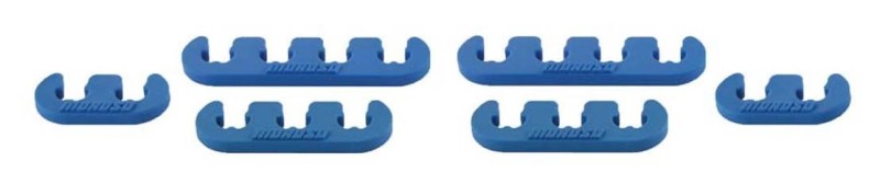 Moroso Spark Plug Wire Separator Kit - 11mm - Blue