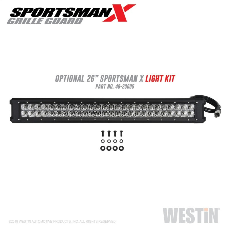 Westin 15-20 Ford F150 Sportsman X Grille Guard - Textured Black