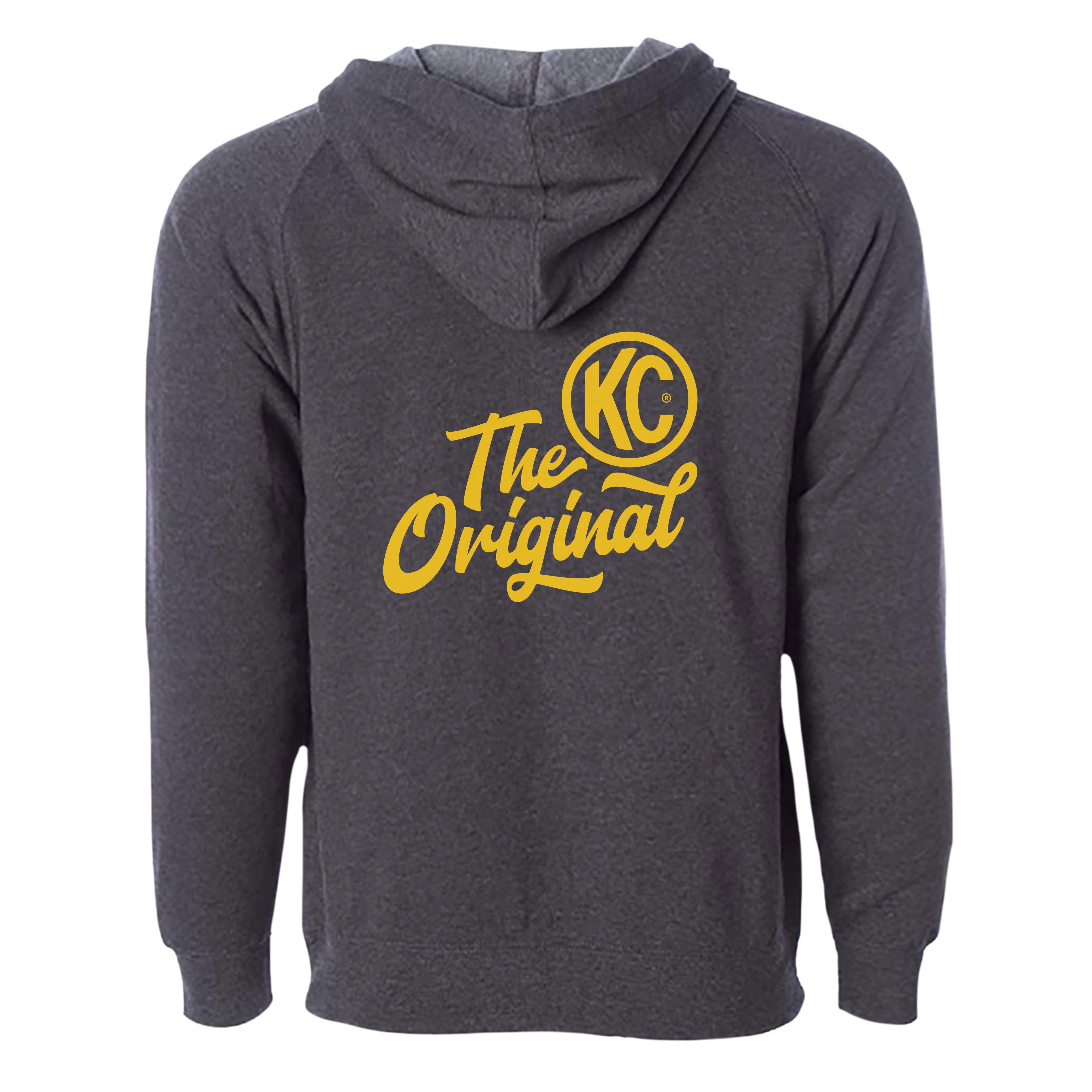 KC The Original Zip-up Hoodie - Heather Gray - X-Large