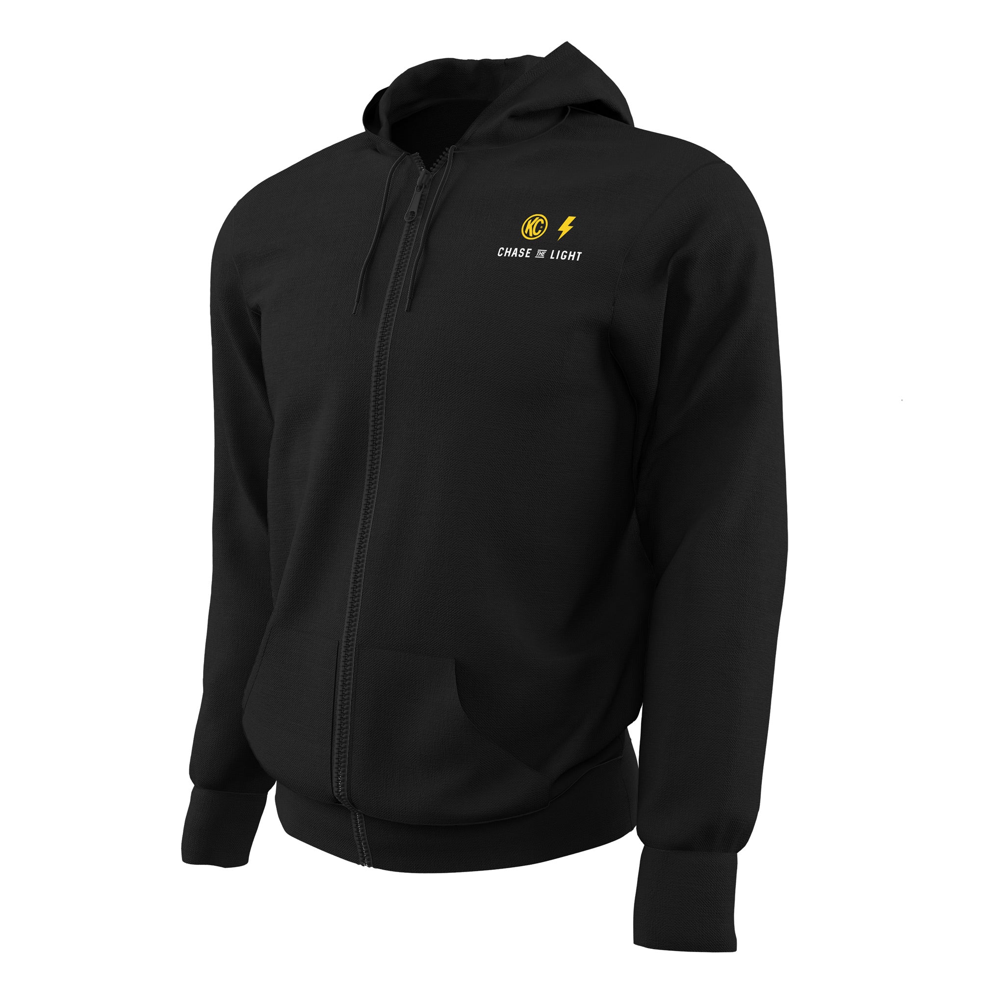 KC Fear No Trail Zip-Up Hoodie - Black - 2X-Large