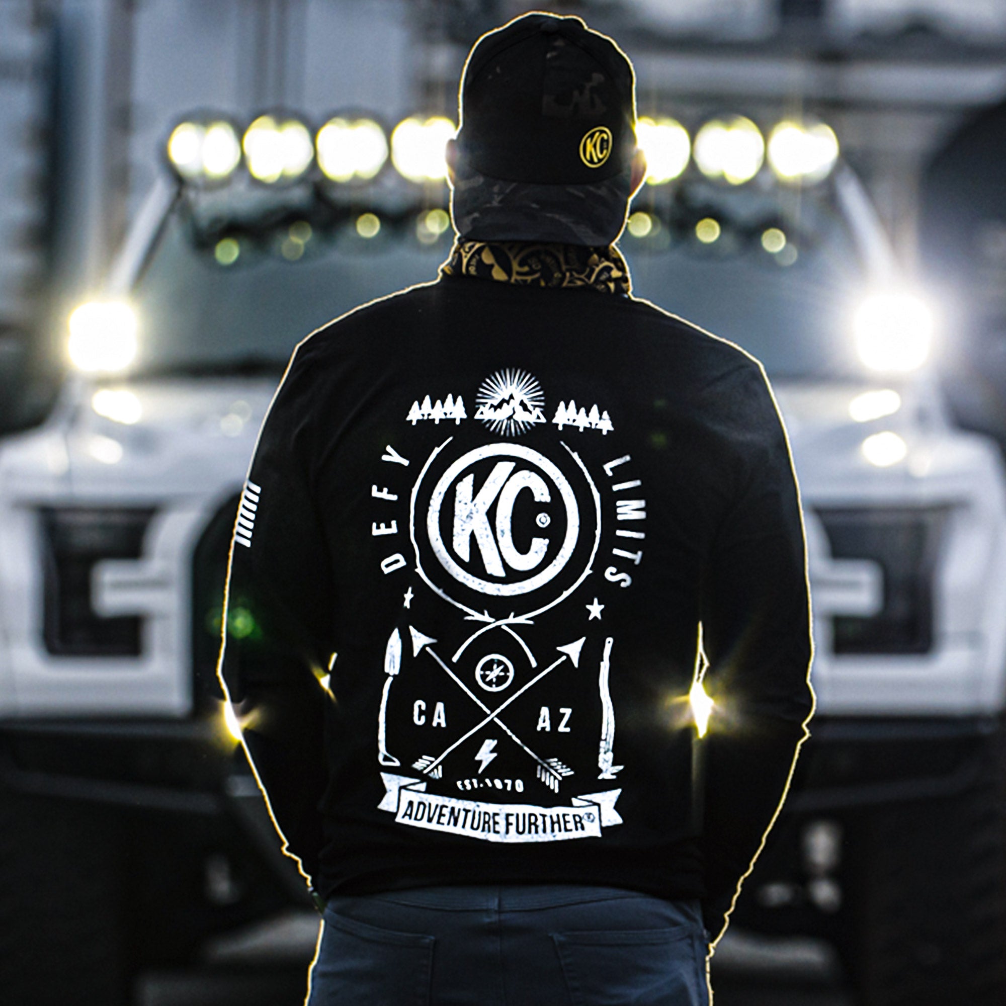 KC Trailblazer Long Sleeve Tee Shirt - Black - Small