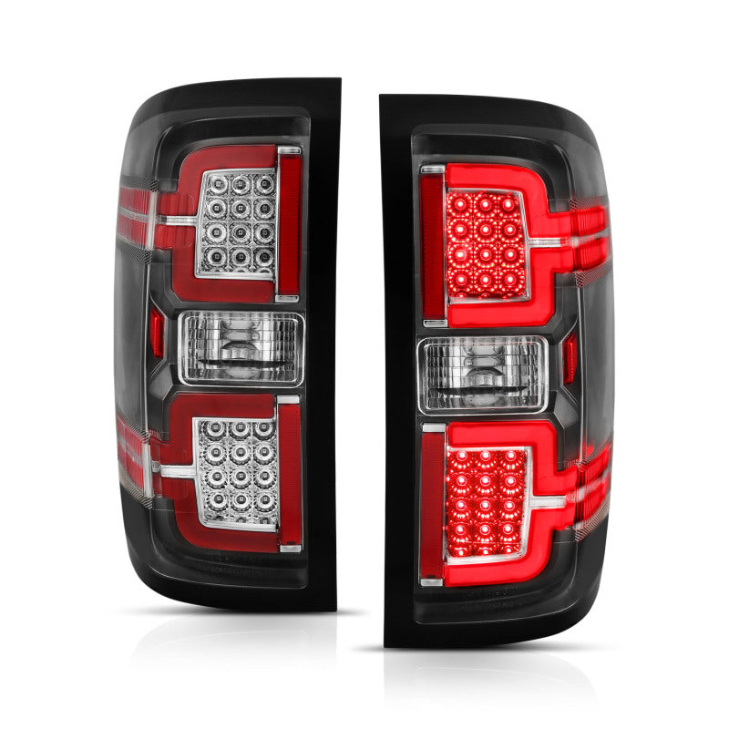 ANZO 2014-2018 Chevy Silverado 1500 LED Taillights Black