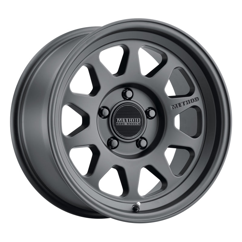 Method MR316 17x8.5 0mm Offset 5x150 110.5mm CB Matte Black Wheel