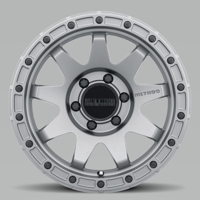 Method MR317 20x9 +18mm Offset 6x5.5 106.25mm CB Matte Titanium Wheel