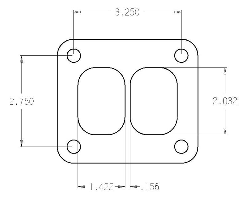 Cometic Turbo FLG T-Series Exhaust Inlet .010in Exhaust Gasket-Cometic Gasket-797 Offroad