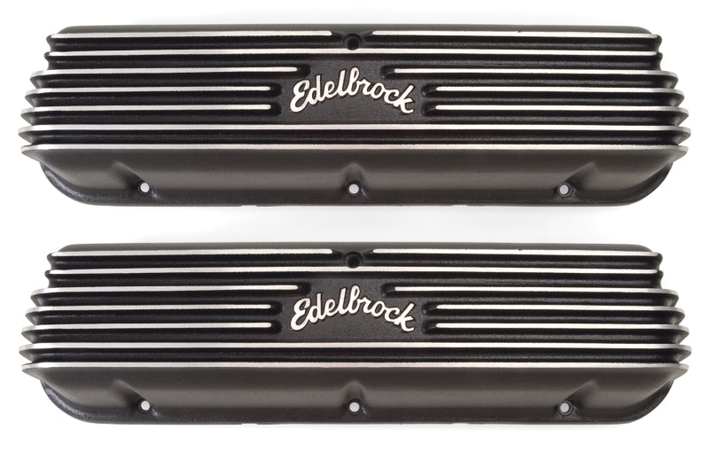 Edelbrock Valve Cover Classic Series Ford 1962-95 221 351W V8 Black