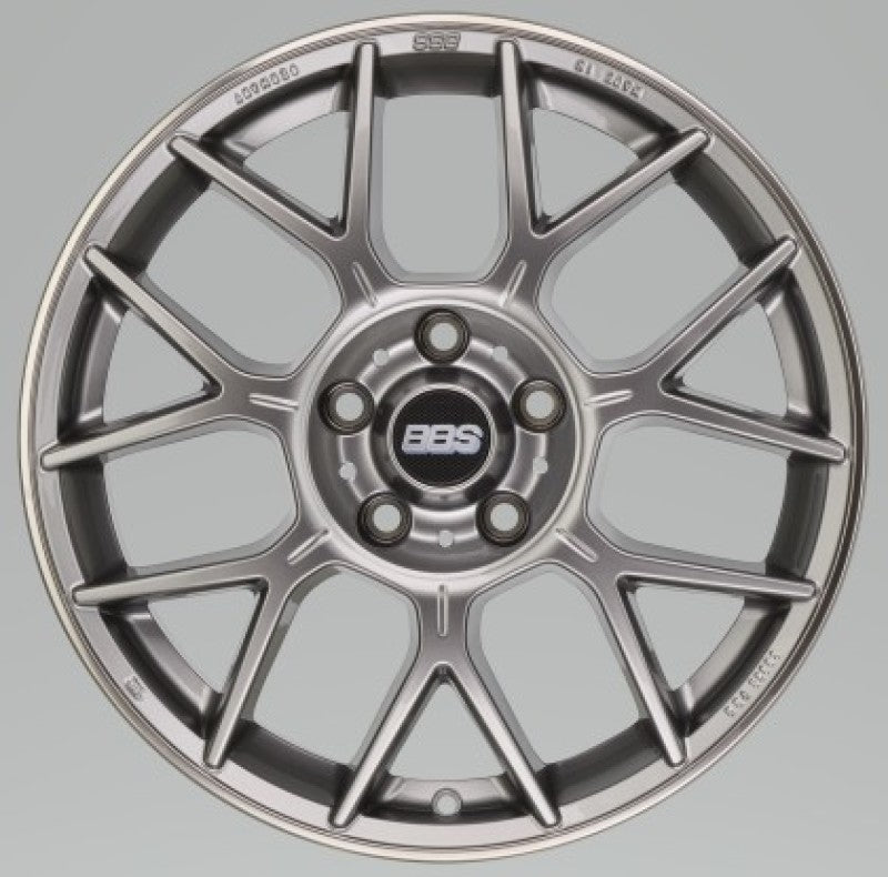 BBS XR 18x8 5x108 42mm Offset 70mm Bore PFS/Clip Req Gloss Platinum Wheel