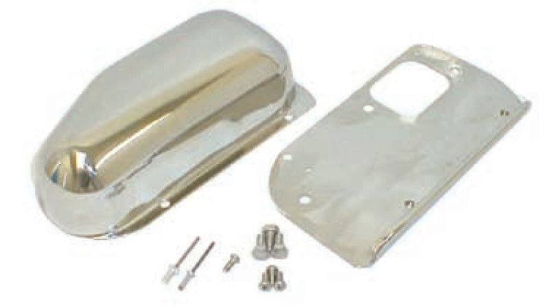 Rugged Ridge 76-86 Jeep CJ Stainless Steel Wiper Motor Cover Kit-Rugged Ridge-797 Offroad
