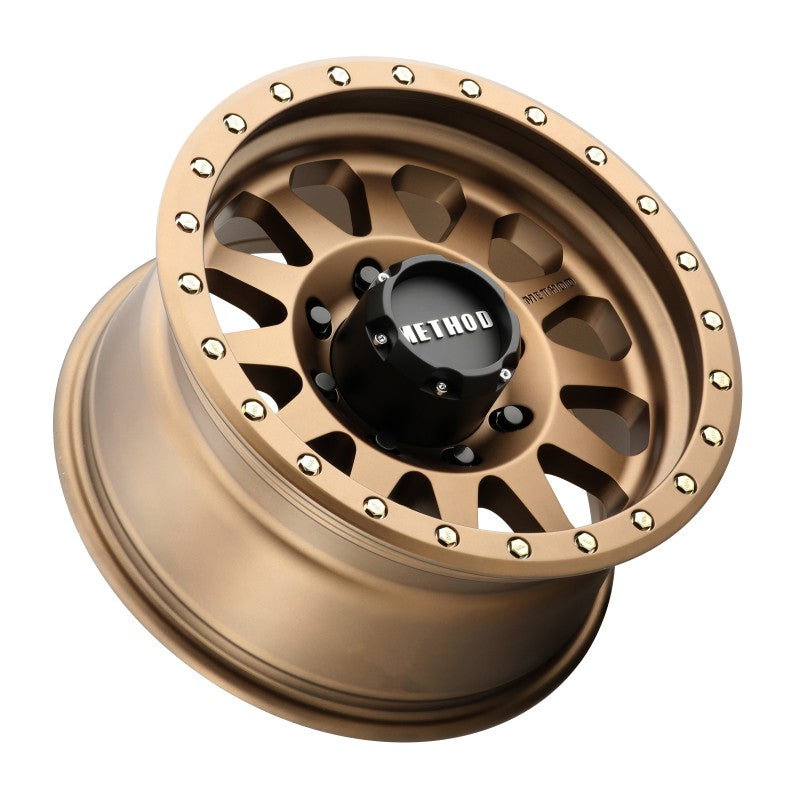 Method MR304 Double Standard 17x8.5 0mm Offset 8x170 130.81mm CB Method Bronze Wheel