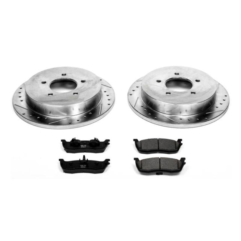 Power Stop 00-02 Ford Expedition Rear Z23 Evolution Sport Brake Kit