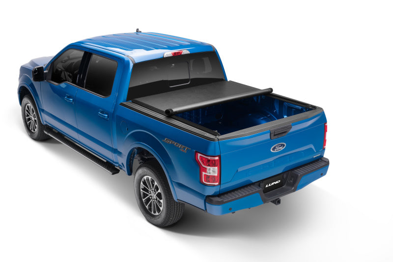 Lund 17-23 Ford F-250/350/450/550 Super Duty (8ft. Bed) Genesis Roll Up Tonneau Cover - Black