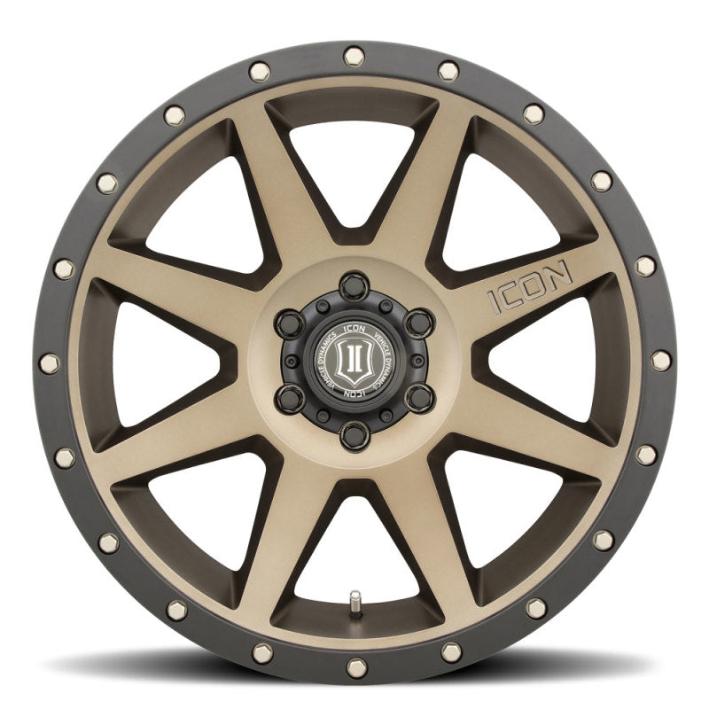 ICON Rebound 20x9 5x150 16mm Offset 5.625in BS Bronze Wheel