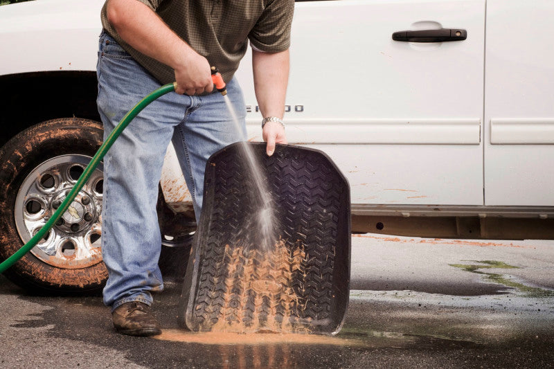 Rugged Ridge Floor Liner Rear Black Universal