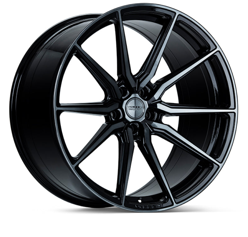 Vossen HF-3 20x9 / 5x114.3 / ET32 / Flat Face / 73.1 - Double Tinted - Gloss Black Wheel