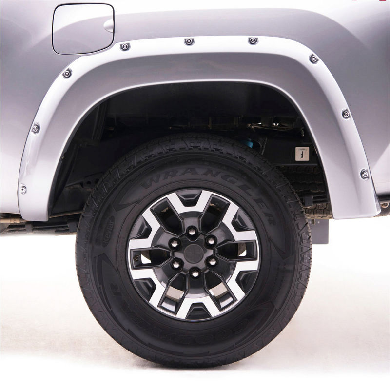 EGR 11-15 Ford Super Duty Bolt-On Look Color Match Fender Flares - Set - Ingot Silver