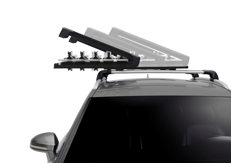 Thule SnowPack Extender Slide-out Ski/Snowboard Rack (Up to 6 Pair Skis/4 Snowboards) - Black