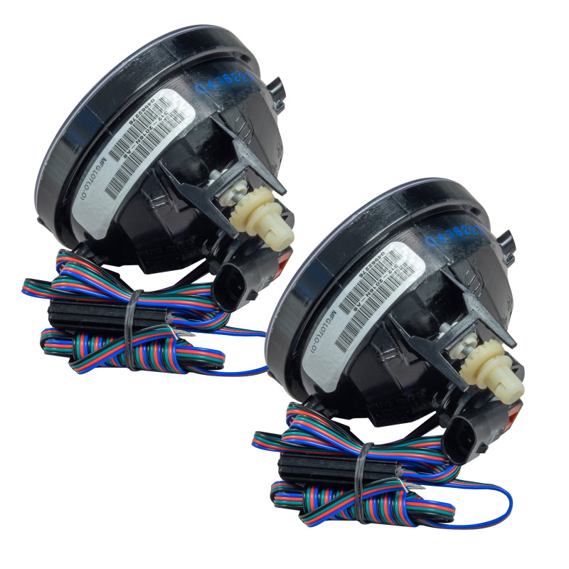 Oracle Lighting 07-13 Toyota Tundra Pre-Assembled LED Halo Fog Lights -Red