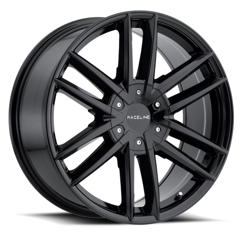 Raceline 158B Impulse 18x8in / 6x132/6x120 BP / 35mm Offset / 74.6mm Bore - Gloss Black Wheel