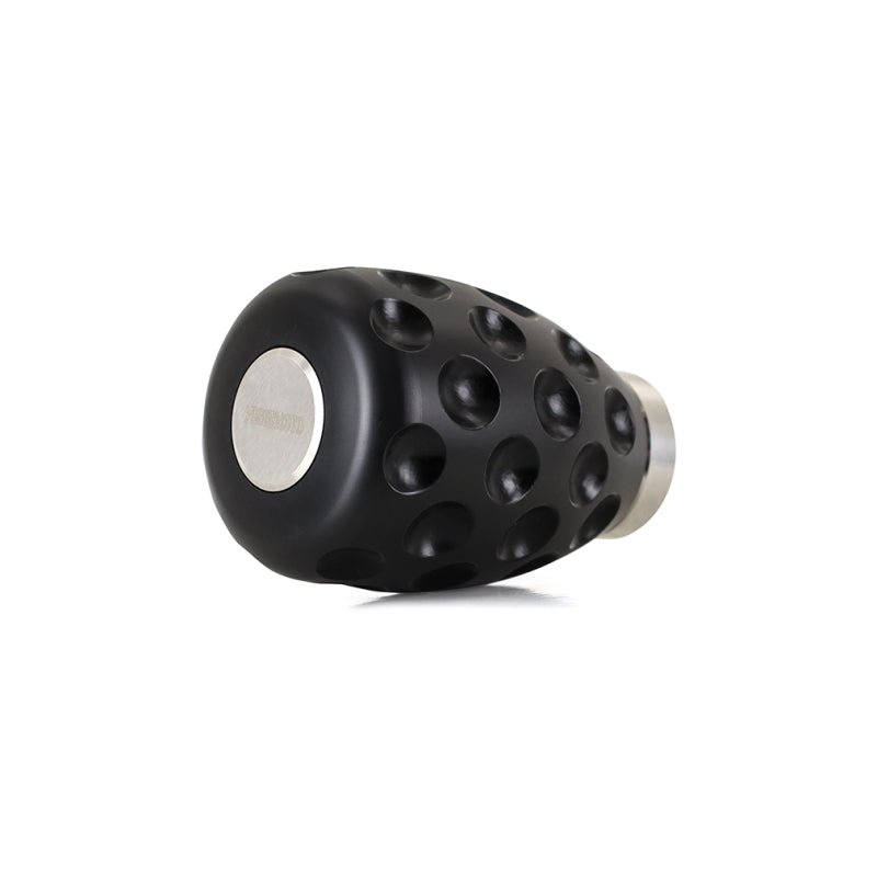 Mishimoto Steel Core Dimple Shift Knob Black Delrin