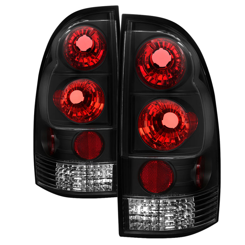 Spyder Toyota Tacoma 05-15 Euro Style Tail Lights Black ALT-YD-TT05-BK