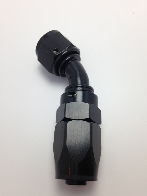 Fragola -6AN Pro-Flow x 60 Degree 3/8 EFI Quick Disconnect Hose End - Black-Fragola-797 Offroad