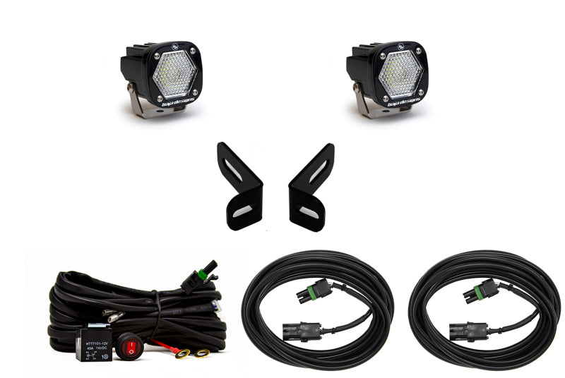 Baja Designs 21+ Ford Bronco Sport Dual S1 WC Dual Reverse Kit - Clear-Baja Designs-797 Offroad