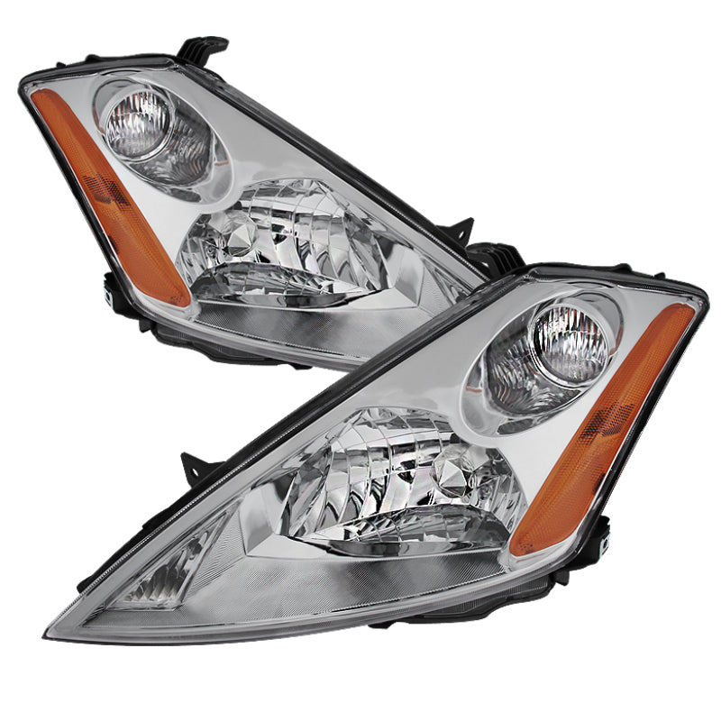 Xtune Nissan Murano 03-07 (Not Hid Model) Crystal Headlights Chrome HD-JH-NMU03-AM-C