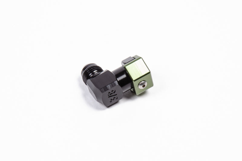 Radium Engineering 3/8in SAE Female to 6AN Male Low Profile Elbow-Radium Engineering-797 Offroad