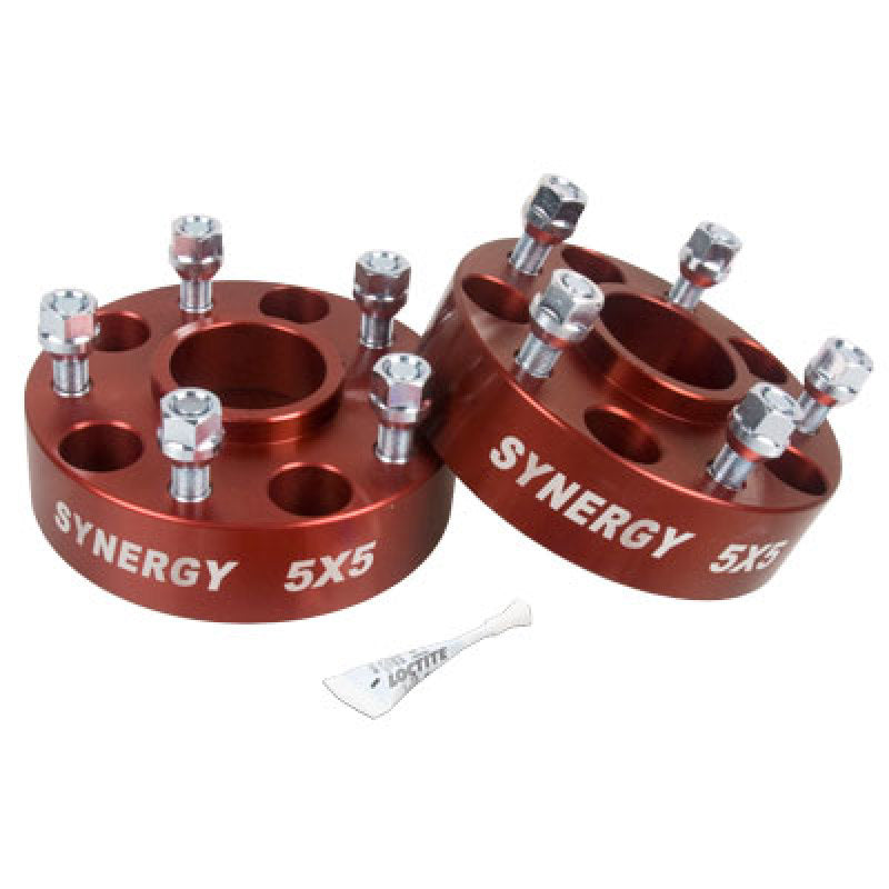 Synergy 2018+ Jeep Wrangler JL Hub Centric Wheel Spacers 5x5-1-3/4in Width M14 x 1.50 Stud Size-Synergy Mfg-797 Offroad