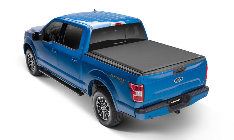 Lund 17-23 Ford F-250/350 Super Duty (6.8ft. Bed) Genesis Elite Roll Up Tonneau Cover - Black