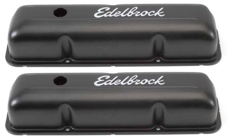 Edelbrock Valve Cover Signature Series Ford 1958-1976 FE V8 Black