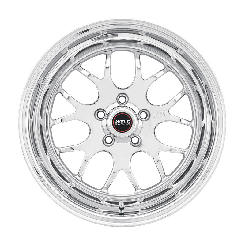 Weld S77 15x11 / 5x115 BP / 6.5in BS Polished Wheel - Non-Beadlock