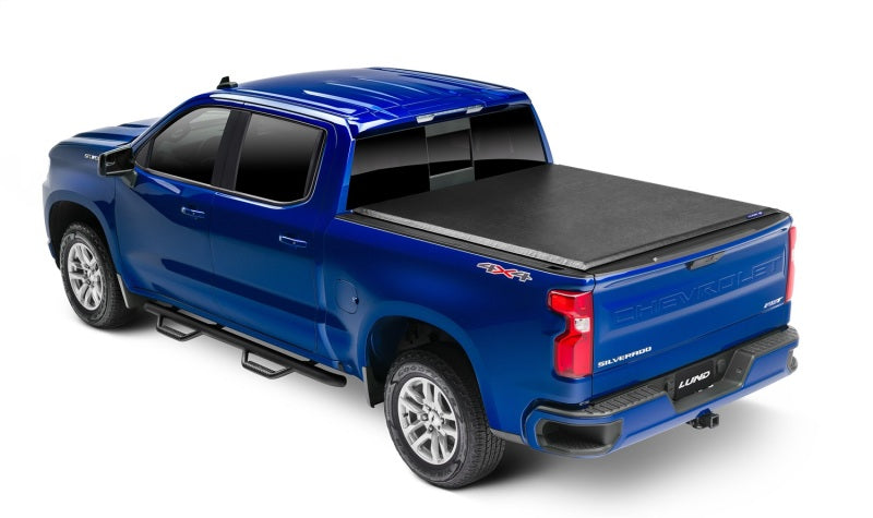 Lund 00-01 Toyota Tundra (6ft. Bed) Genesis Roll Up Tonneau Cover - Black